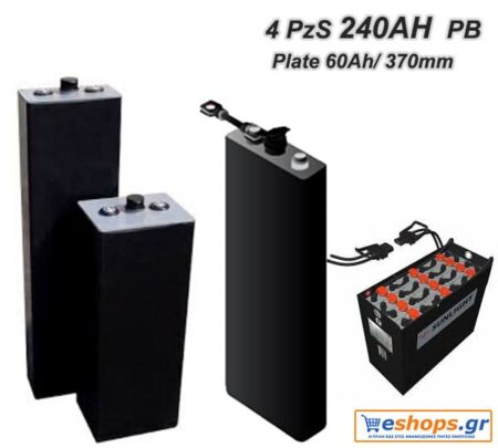 4 PZS 240AH 2V Μπαταρία SUNLIGHT βαθιάς εκφόρτισης
